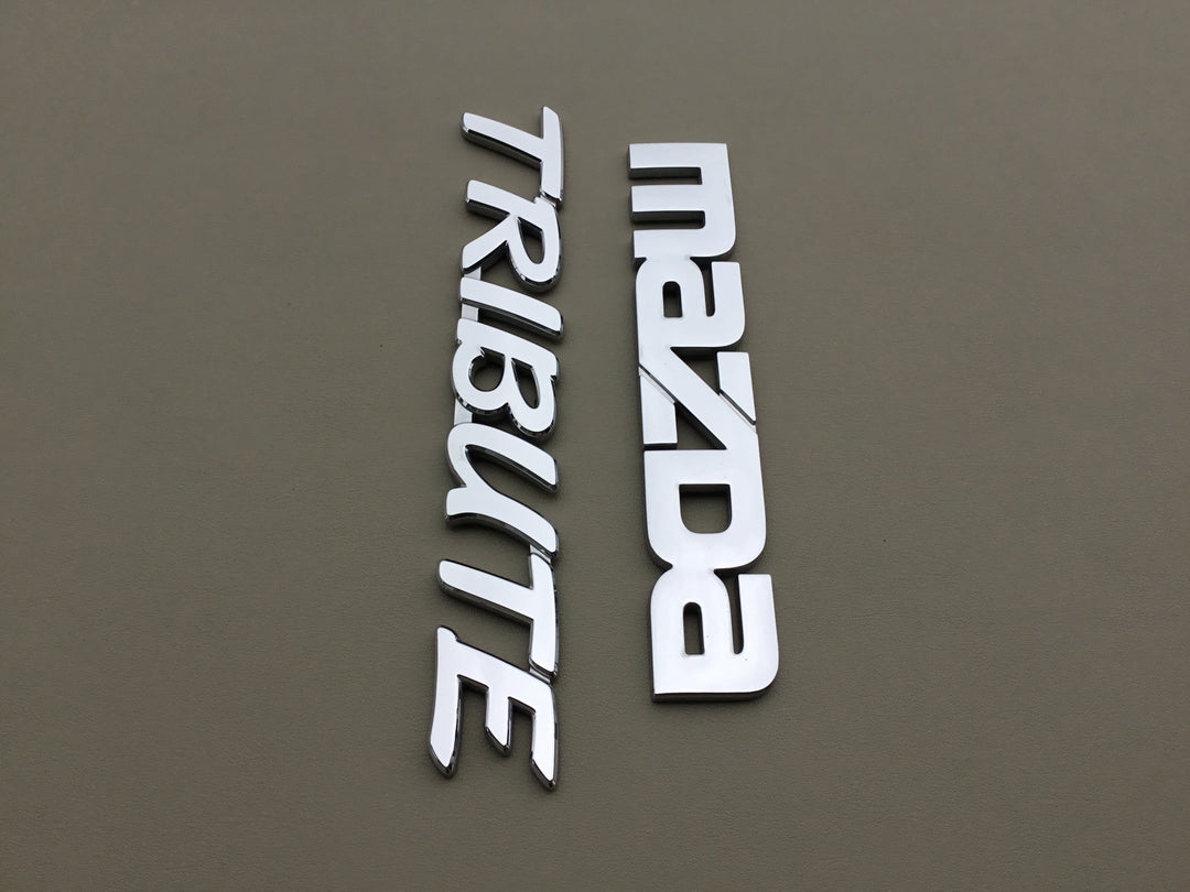 2001-2006 Mazda Tribute Tailgate Emblem Set