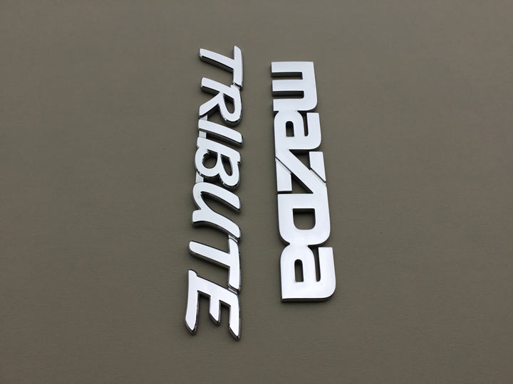 2001-2006 Mazda Tribute Tailgate Emblem Set