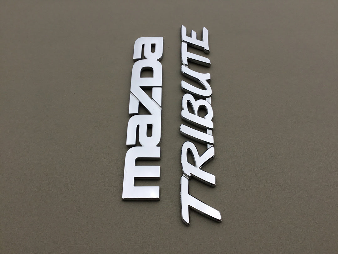 2001-2006 Mazda Tribute Tailgate Emblem Set