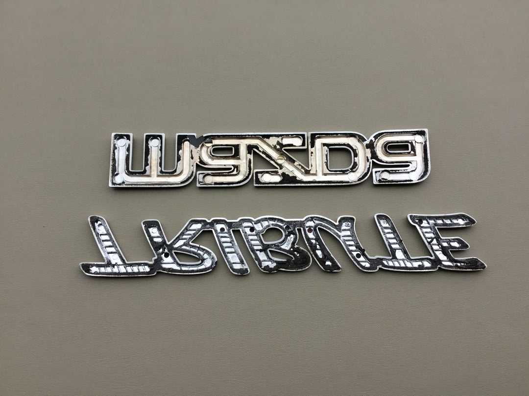 2001-2006 Mazda Tribute Tailgate Emblem Set