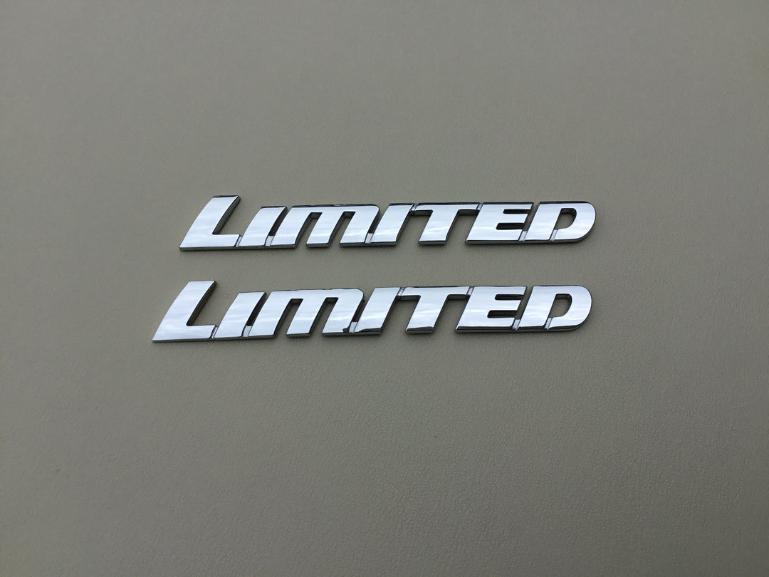 2008-2018 Toyota Sequoia Limited Door Emblem Set