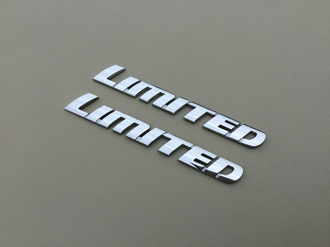 2008-2018 Toyota Sequoia Limited Door Emblem Set