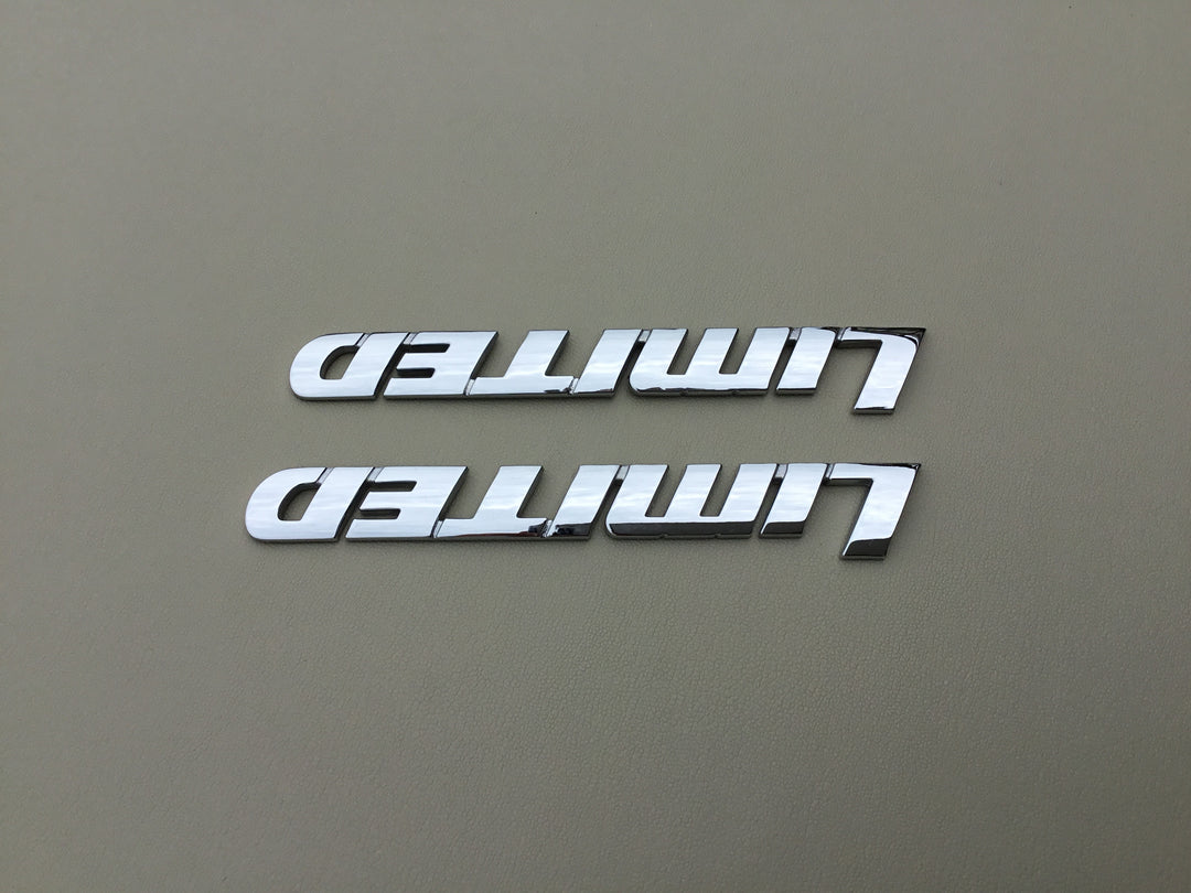 2008-2018 Toyota Sequoia Limited Door Emblem Set