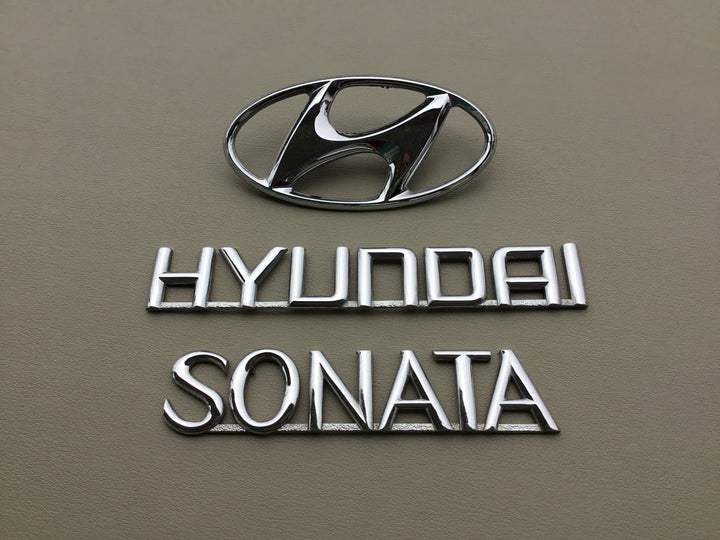 2002-2005 Hyundai Sonata Trunk Emblem Set