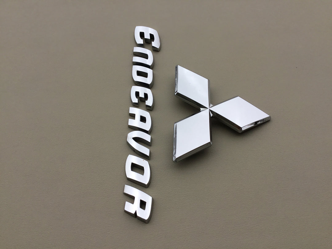 2004-2008 Mitsubishi Endeavor Tailgate Emblem Set