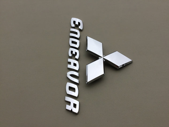 2004-2008 Mitsubishi Endeavor Tailgate Emblem Set