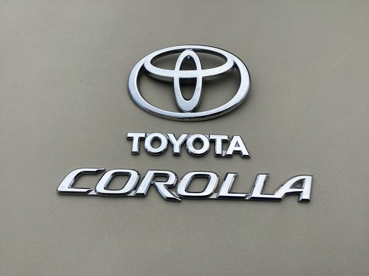 2003-2008 Toyota Corolla Trunk Emblem Set