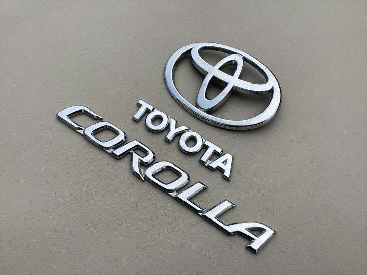 2003-2008 Toyota Corolla Trunk Emblem Set