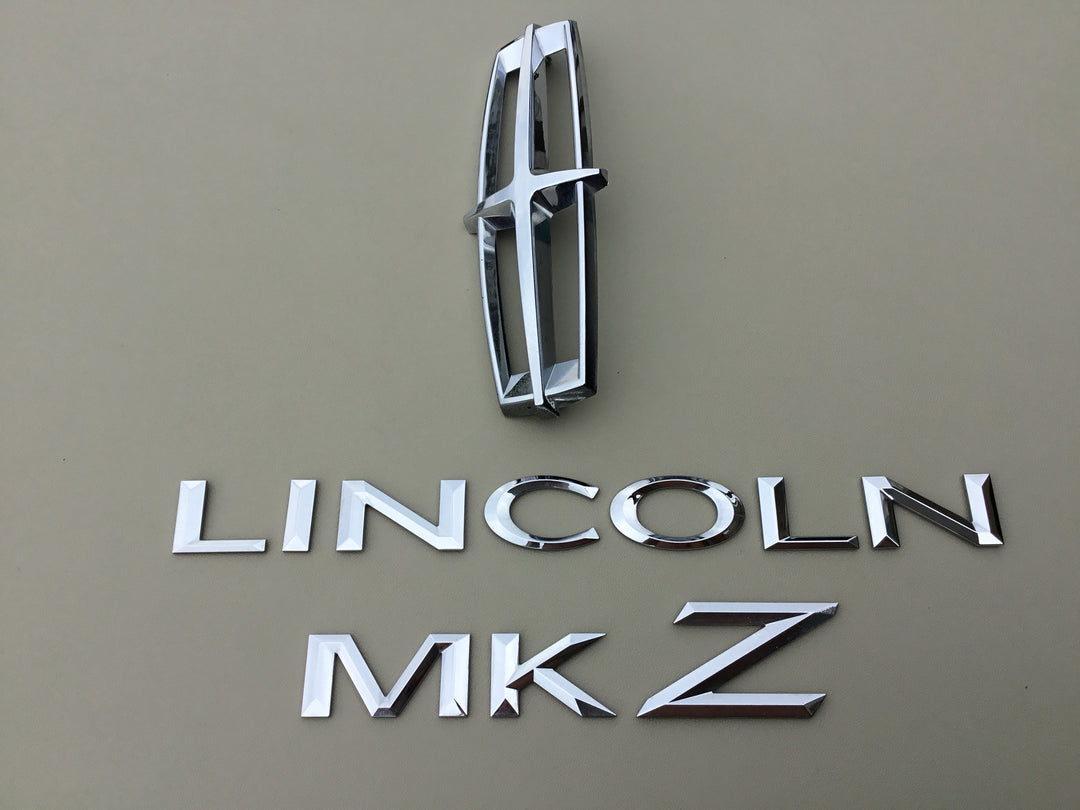 2006-2009 Lincoln MKZ Trunk Emblem Set