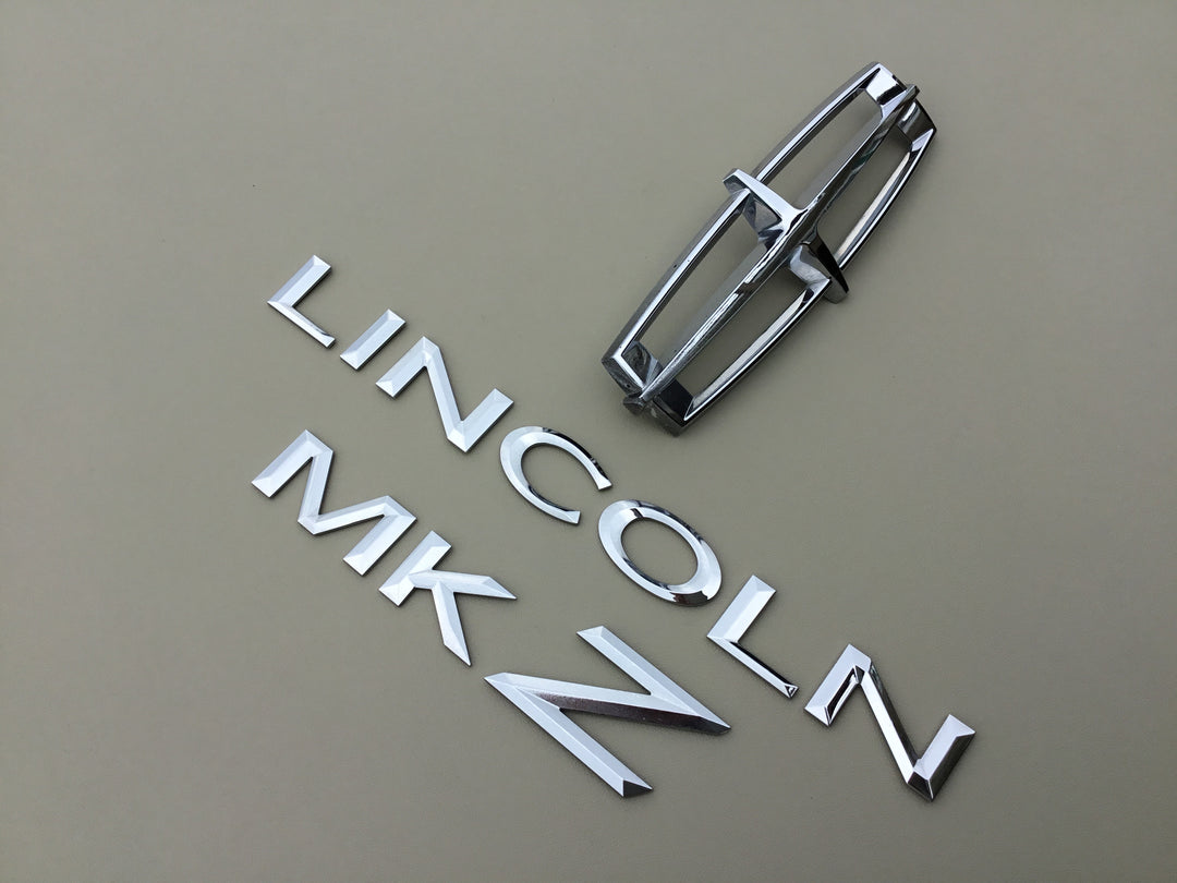 2006-2009 Lincoln MKZ Trunk Emblem Set