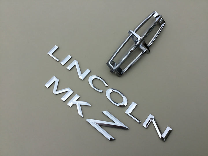 2006-2009 Lincoln MKZ Trunk Emblem Set