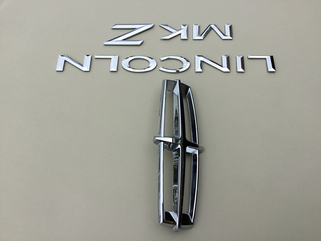 2006-2009 Lincoln MKZ Trunk Emblem Set