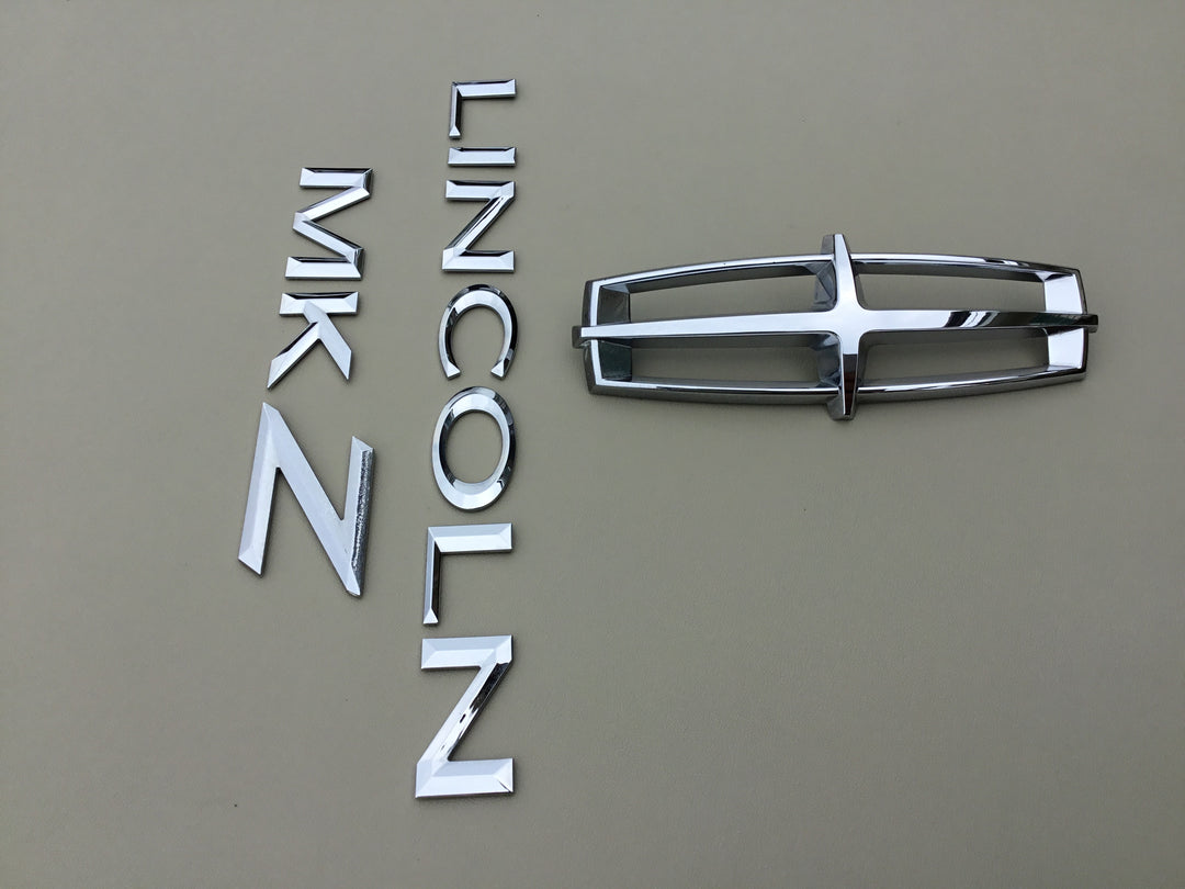 2006-2009 Lincoln MKZ Trunk Emblem Set