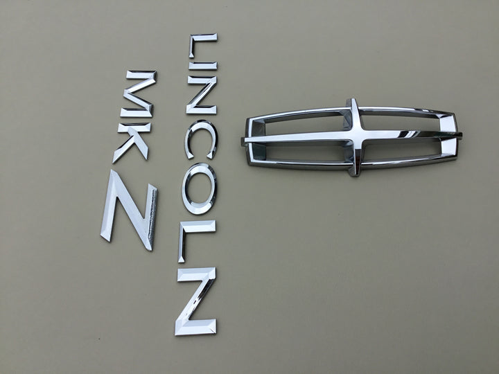 2006-2009 Lincoln MKZ Trunk Emblem Set