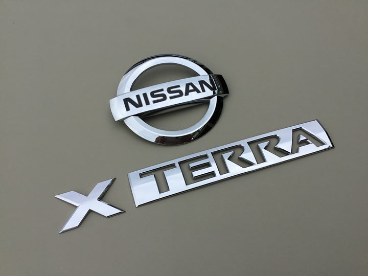 2005-2012 Nissan Xterra Tailgate Emblem Set