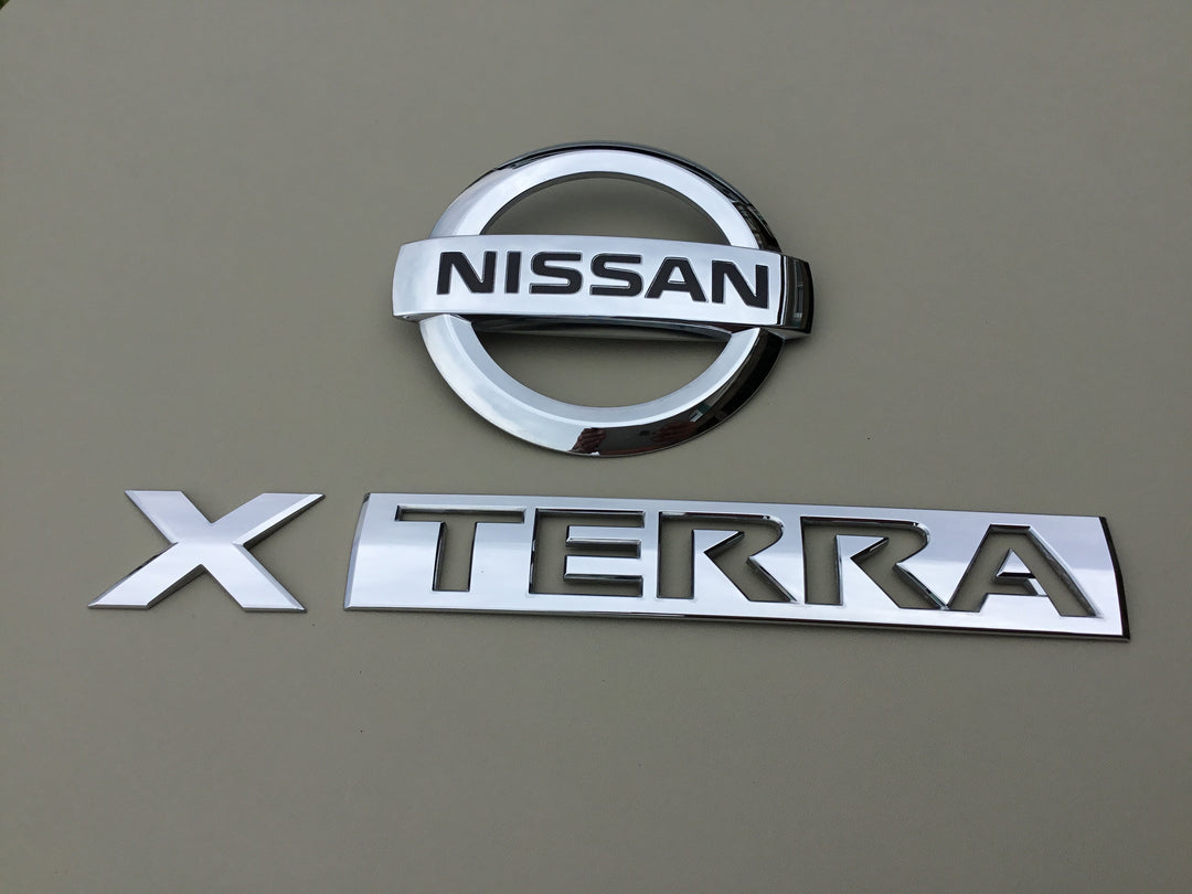 2005-2012 Nissan Xterra Tailgate Emblem Set