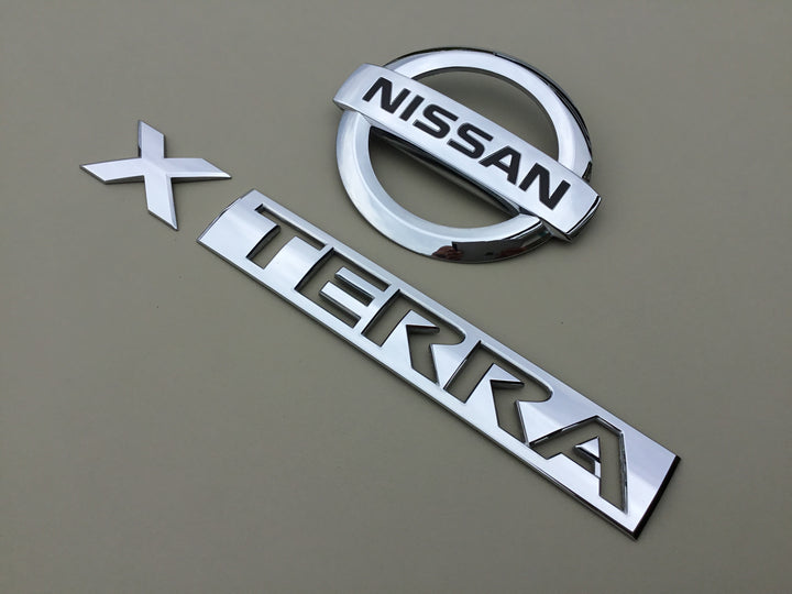 2005-2012 Nissan Xterra Tailgate Emblem Set