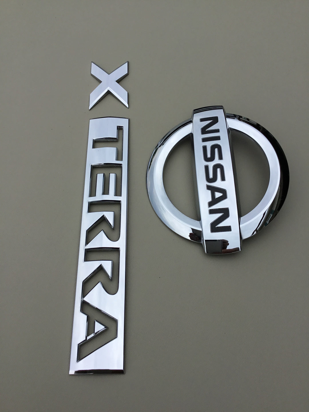 2005-2012 Nissan Xterra Tailgate Emblem Set