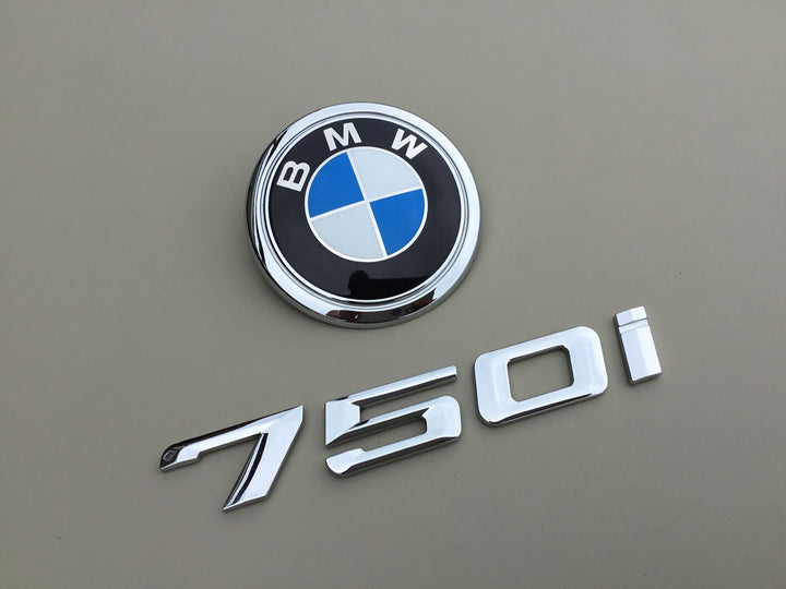 2006-2008 BMW 750i Trunk Emblem Set