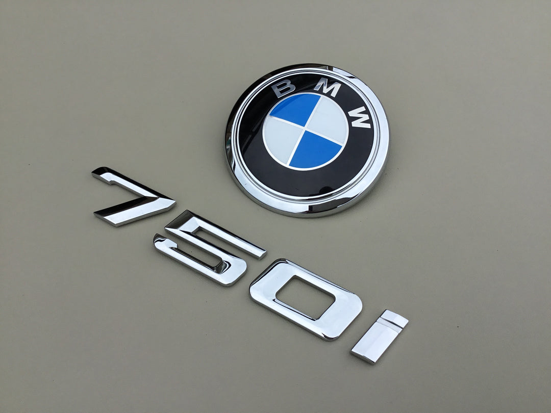 2006-2008 BMW 750i Trunk Emblem Set