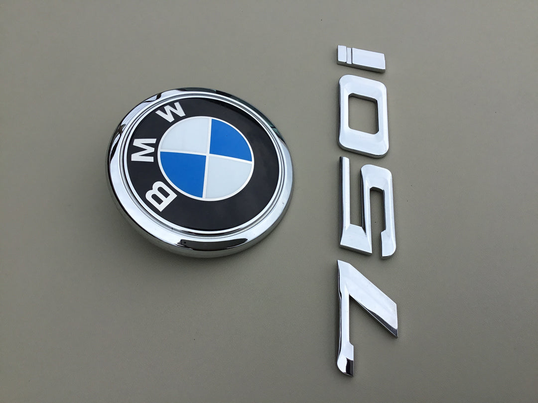 2006-2008 BMW 750i Trunk Emblem Set