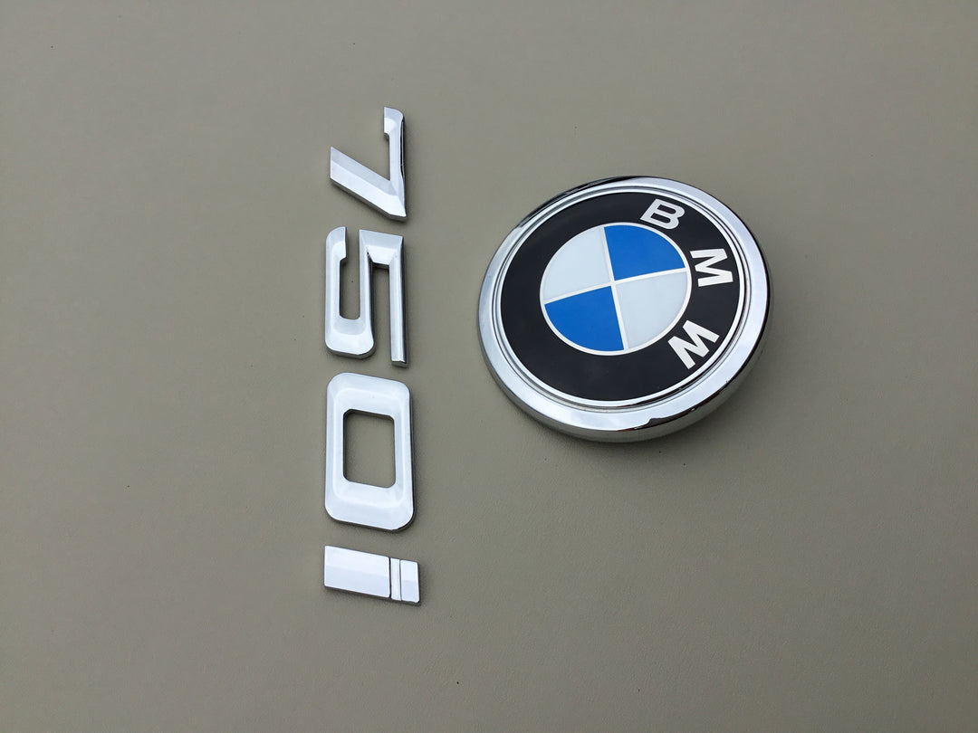 2006-2008 BMW 750i Trunk Emblem Set