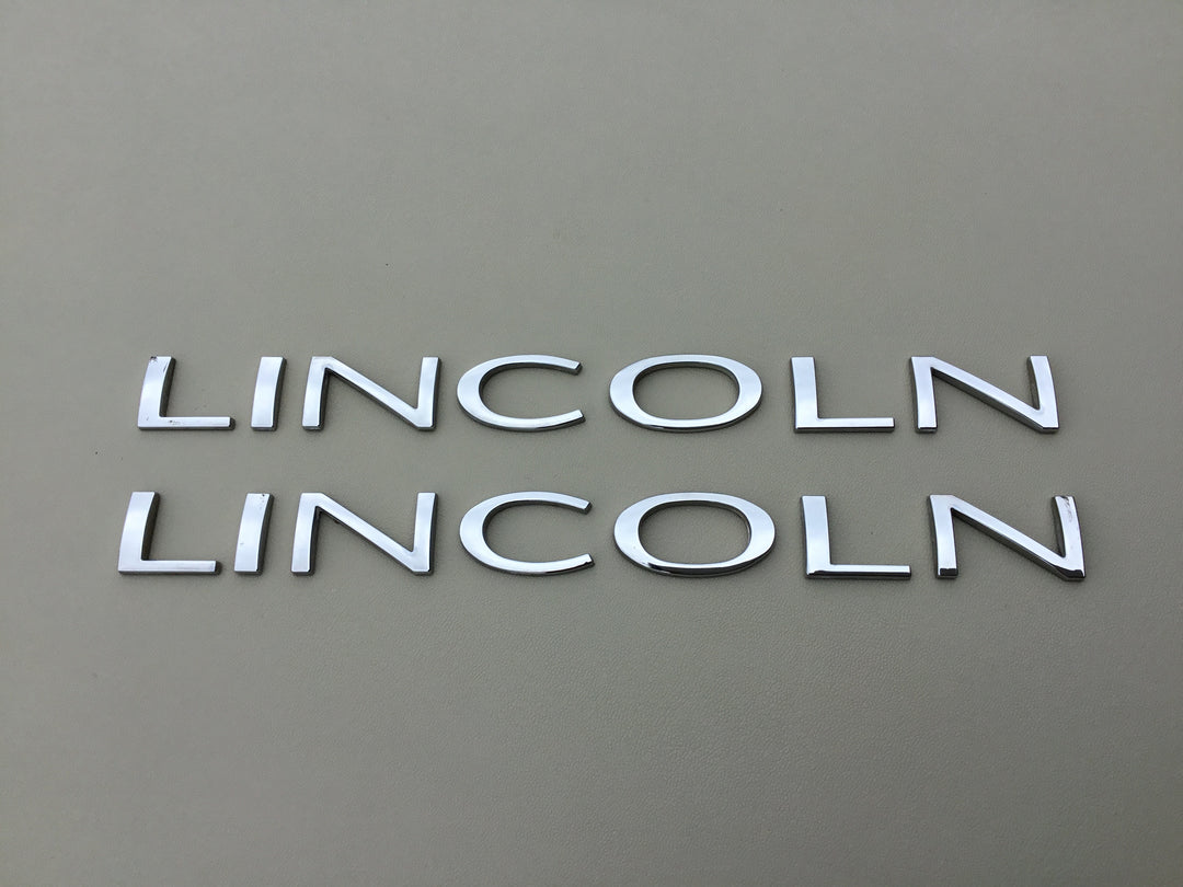 2002 Lincoln Blackwood Door Letter Emblem Set