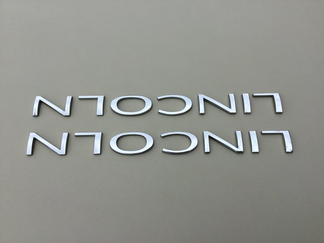 2002 Lincoln Blackwood Door Letter Emblem Set