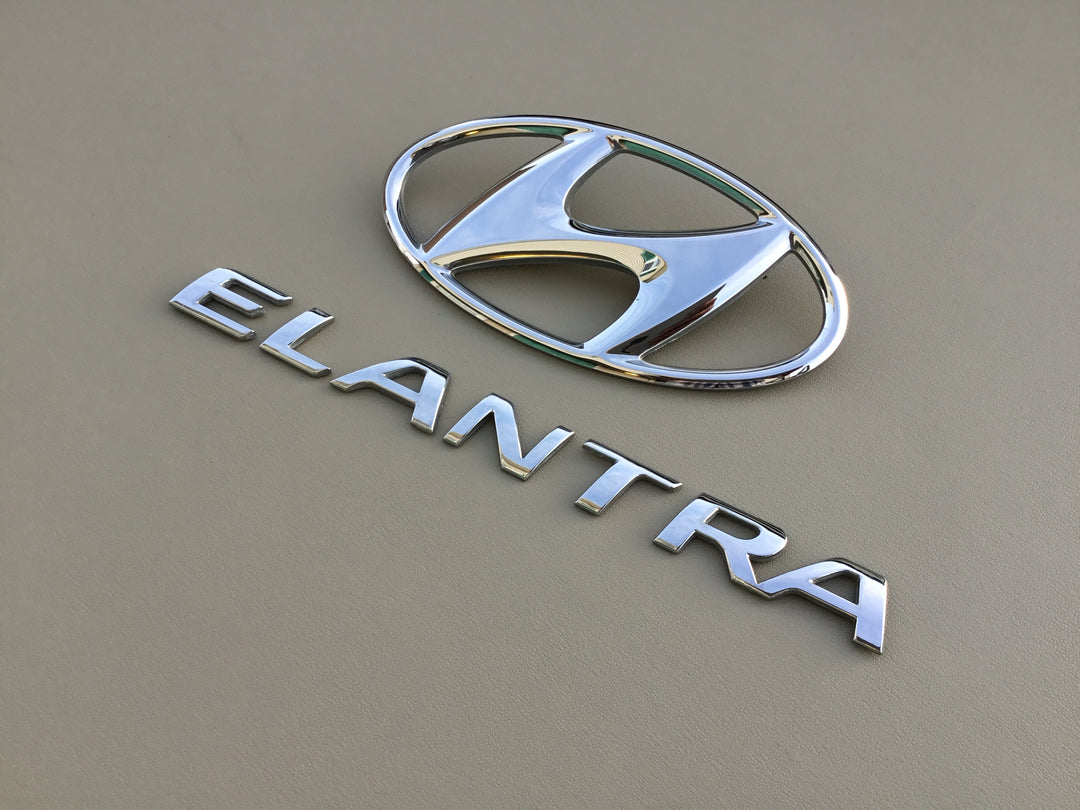 2011-2016 Hyundai Elantra Trunk Emblem Set