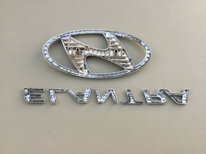 2011-2016 Hyundai Elantra Trunk Emblem Set