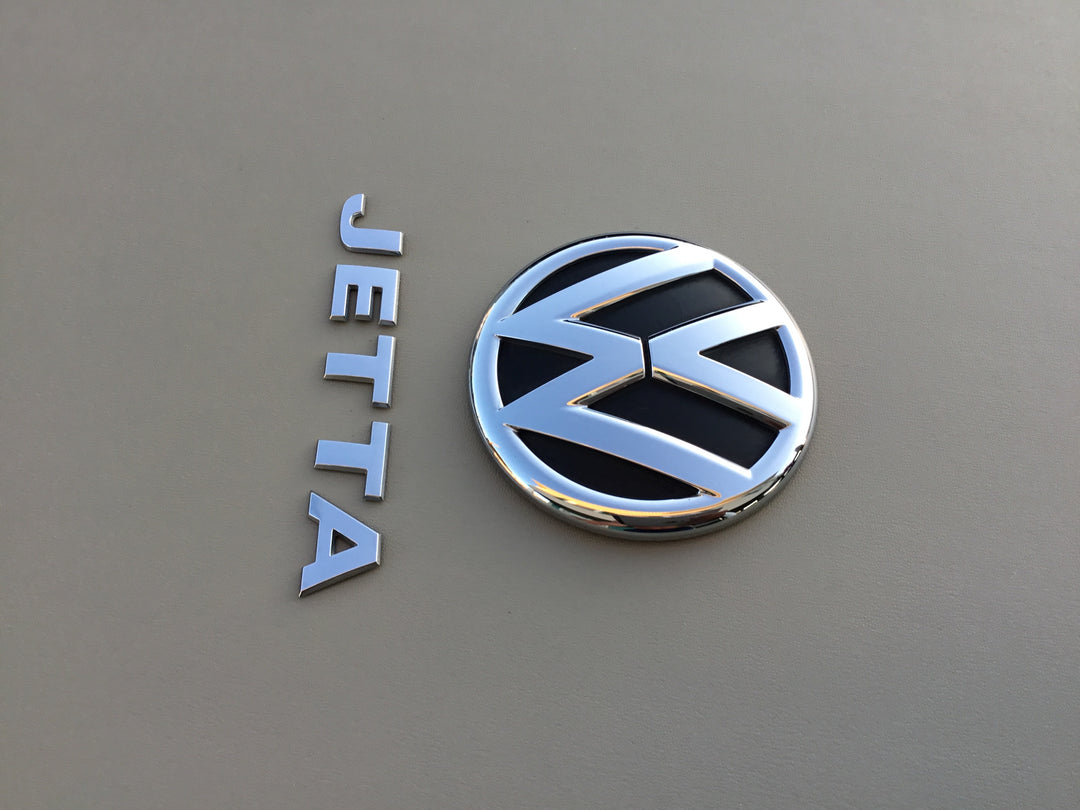 2011-2014 Volkswagen VW Jetta Trunk Emblem Set