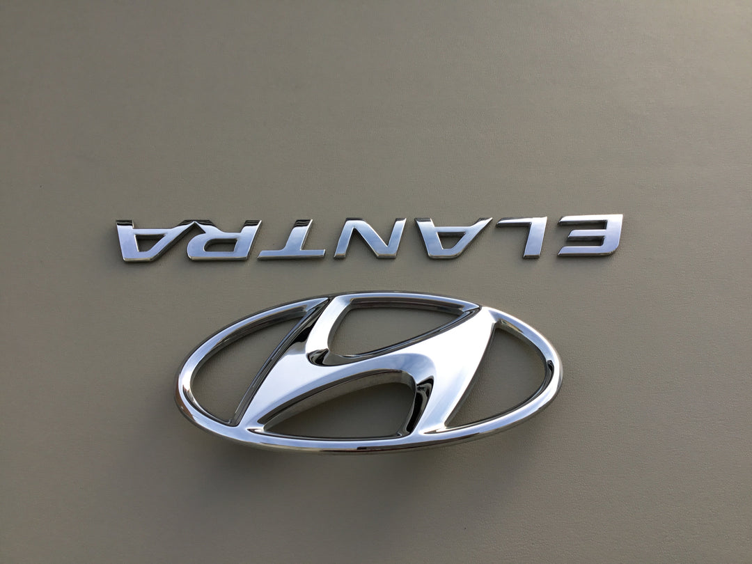 2011-2016 Hyundai Elantra Trunk Emblem Set