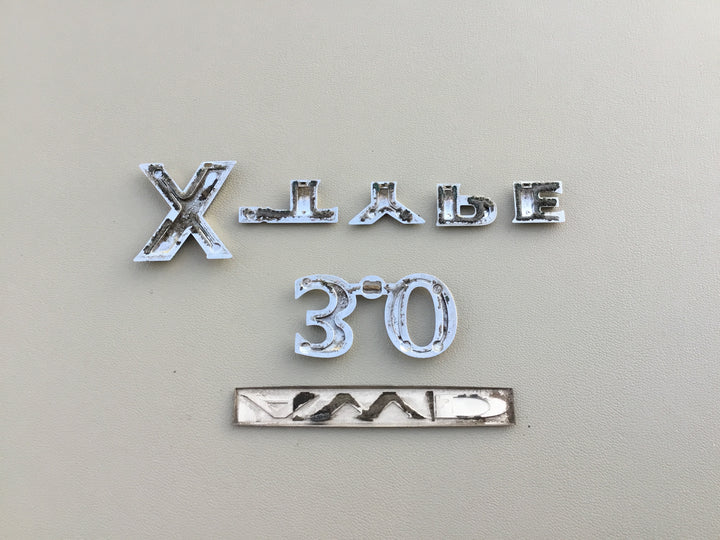 2002-2008 Jaguar X-Type 3.0 AWD Trunk Emblem Set