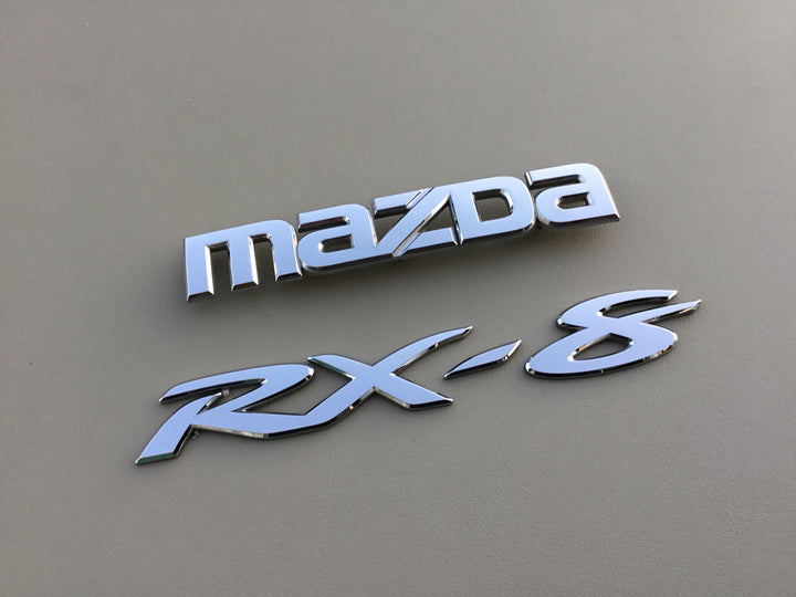 2004-2008 Mazda RX-8 Trunk Emblem Set