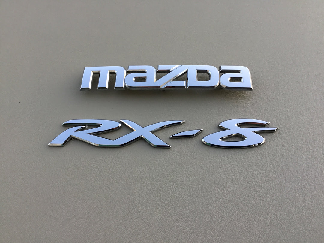 2004-2008 Mazda RX-8 Trunk Emblem Set