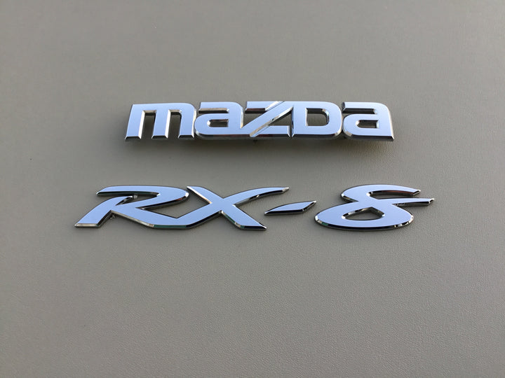 2004-2008 Mazda RX-8 Trunk Emblem Set