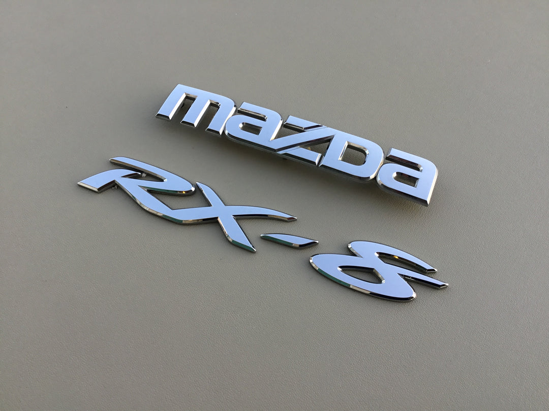 2004-2008 Mazda RX-8 Trunk Emblem Set