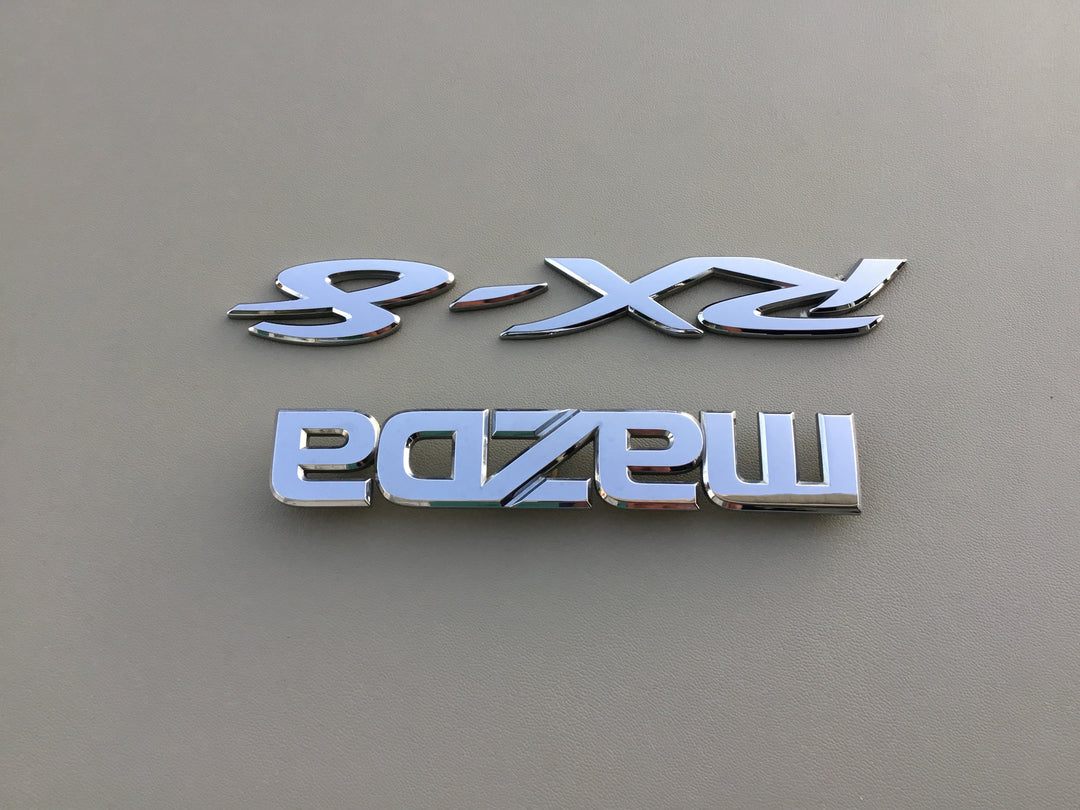 2004-2008 Mazda RX-8 Trunk Emblem Set