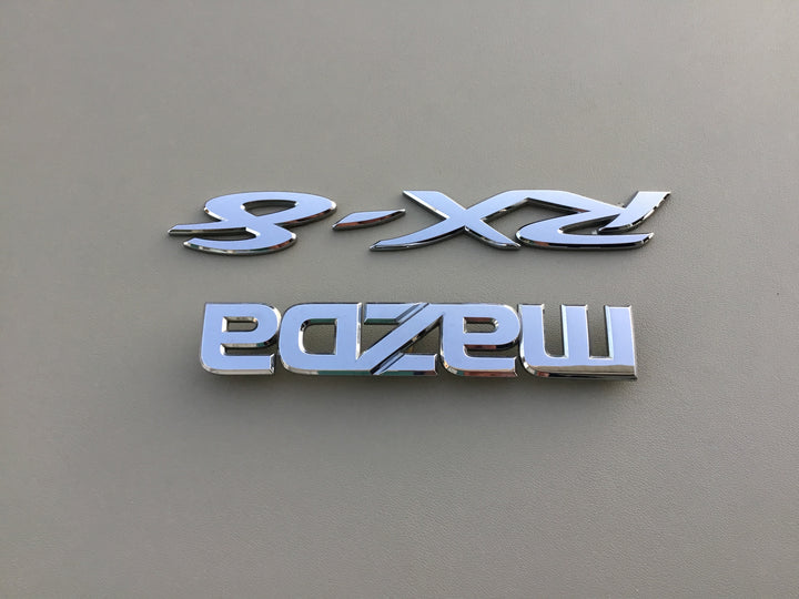 2004-2008 Mazda RX-8 Trunk Emblem Set