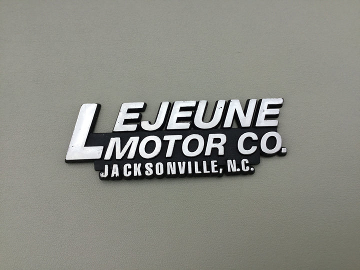 LeJune Motor Company Auto Dealership Emblem