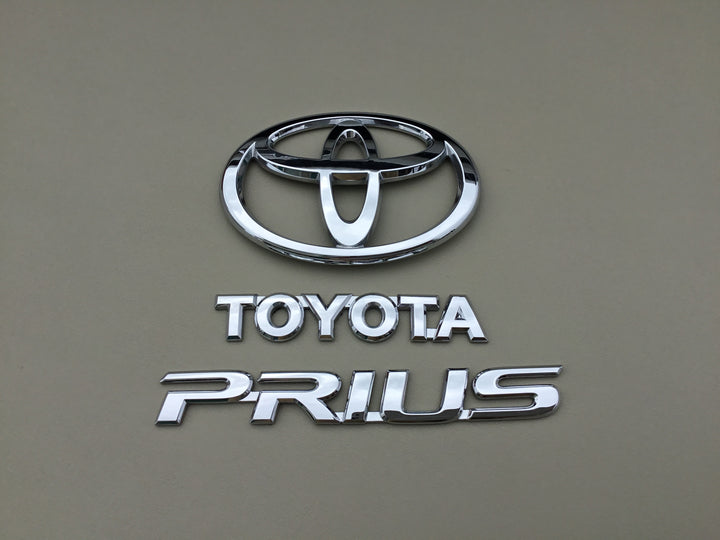 2004-2009 Toyota Prius Trunk Emblem Set