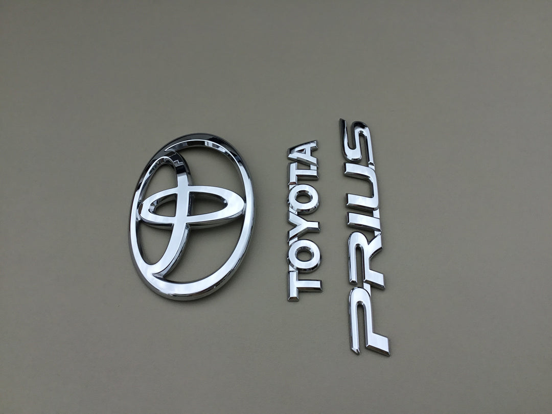 2004-2009 Toyota Prius Trunk Emblem Set