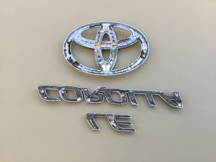 2014-2018 Toyota Corolla LE Trunk Emblem Set