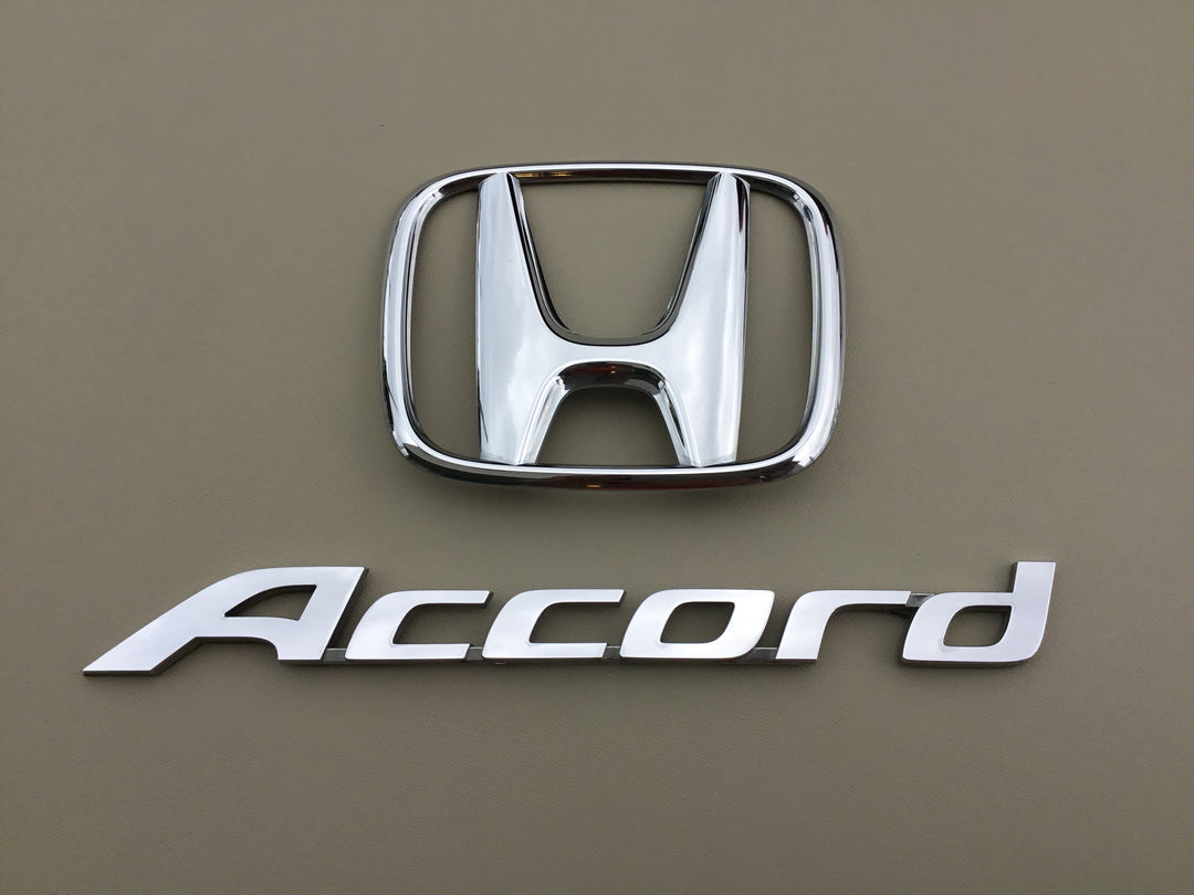 2008-2012 Honda Accord Coupe Trunk Emblem Set