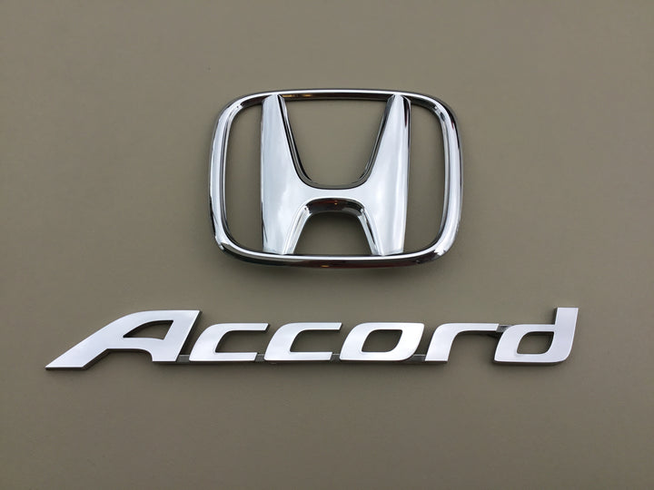 2008-2012 Honda Accord Coupe Trunk Emblem Set