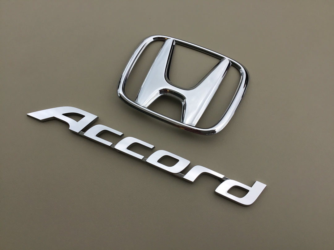 2008-2012 Honda Accord Coupe Trunk Emblem Set