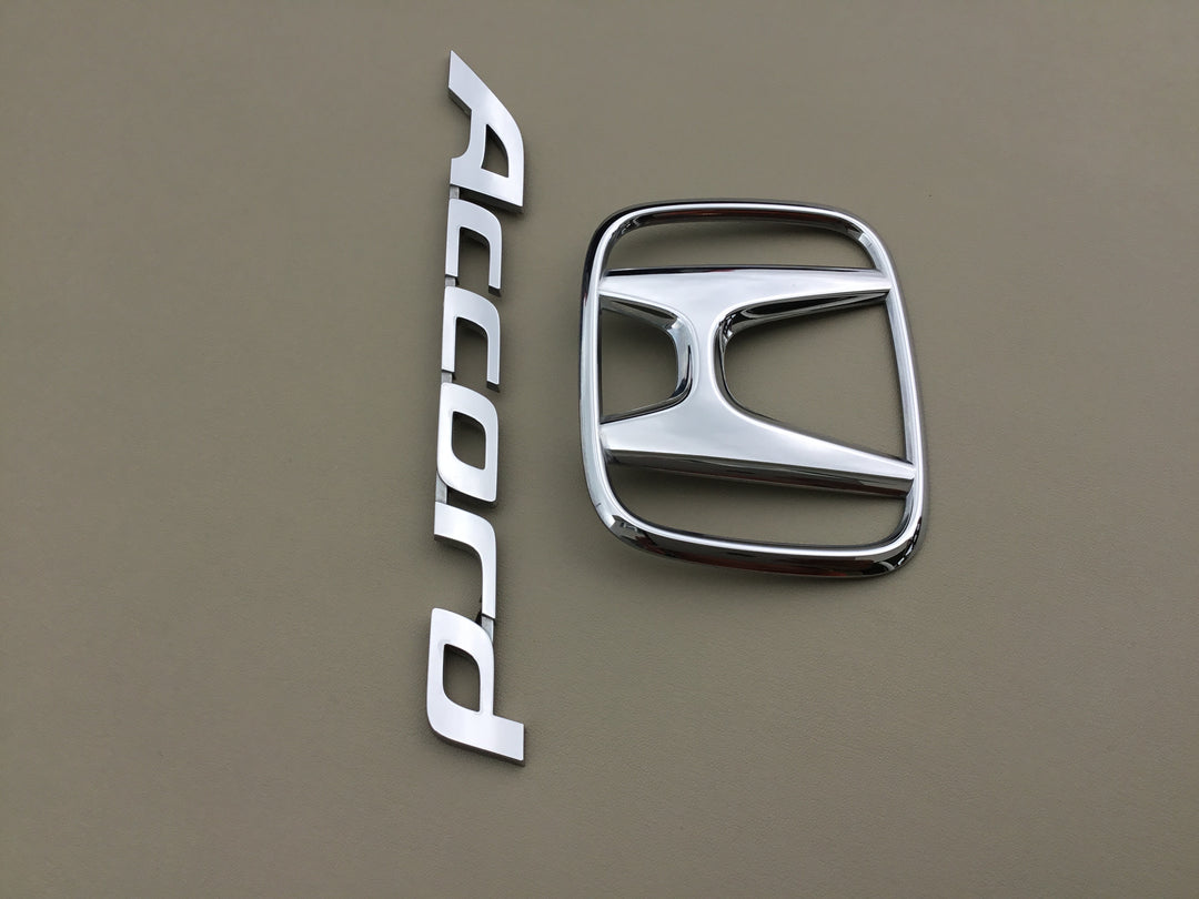 2008-2012 Honda Accord Coupe Trunk Emblem Set