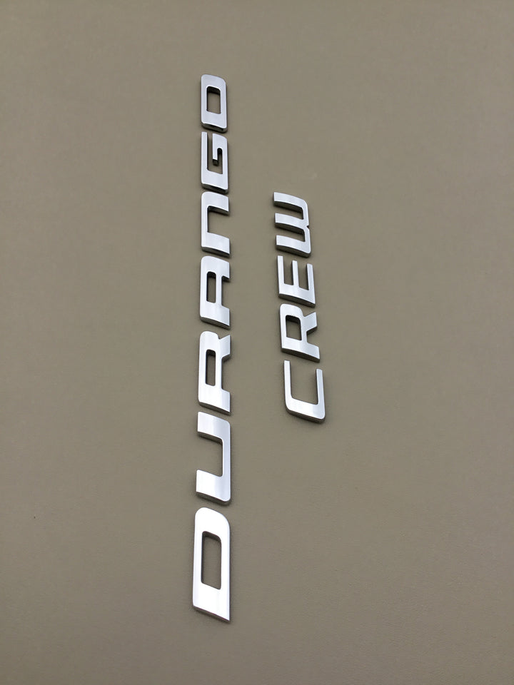 2011-2018 Dodge Durango Crew Tailgate Emblem Set