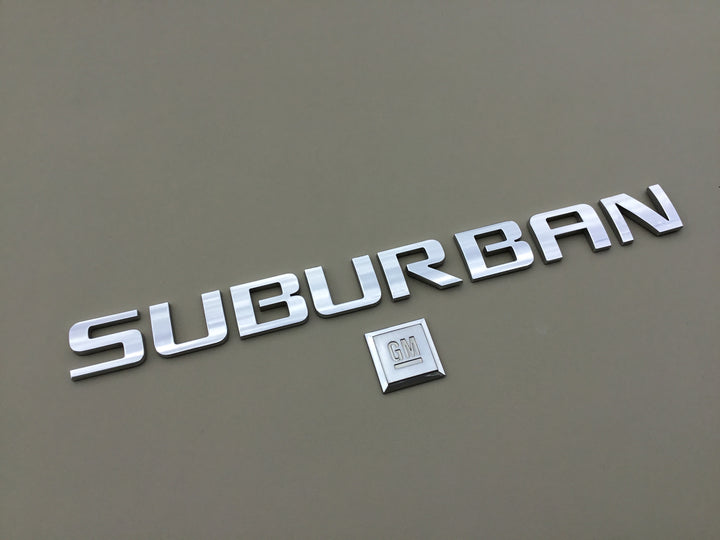 2007-2020 Chevrolet Suburban GM Door Emblem Letters