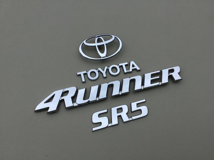 1996-2002 Toyota 4Runner SR5 Tailgate Emblem Set